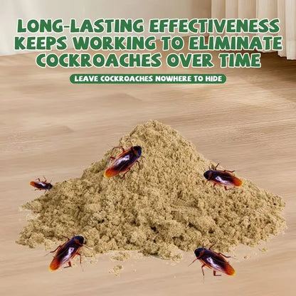 50-Pack High-Efficiency Cockroach Bait Powder & Fast-Acting Killing Gel - Cockroach Exterminator for Kitchens, Dark Corners, Enclosed Spaces, Kills Roaches, Enables Nest-To-Nest Spread, Inhibits Egg Hatch, Stops New Roach Eggs